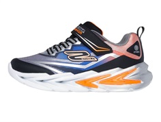 Skechers sneakers black/silver multi with lights